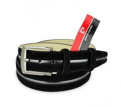 R003 Ceinture reglable pour homme PIERRE CARDIN en cuir 